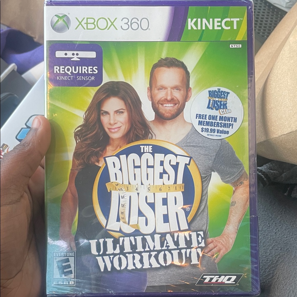 HQ The Biggest Loser Ultimate Workout for Xbox 360 - Green and Purple